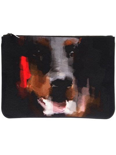 givenchy doberman clutch|GIVENCHY Women's Clutch Bags .